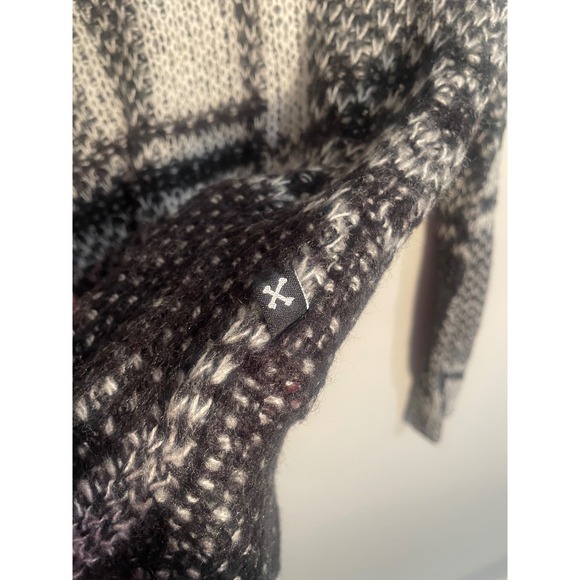 Royal Bones Daang Goodman Plaid Goth Grunge Dark Academia Sweater Size‎ Small - Picture 10 of 12